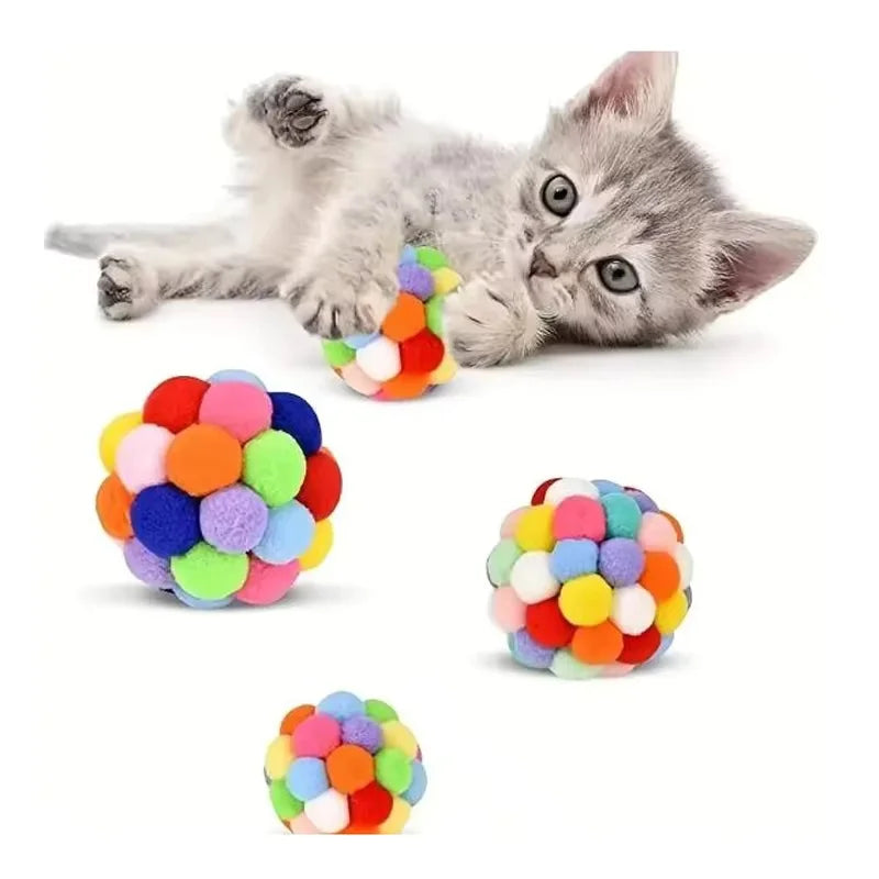 Interactive Plush Ball Toy