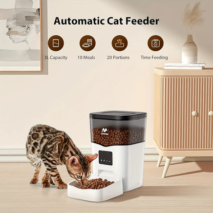 Automatic Pet Food Dispenser with App Control
