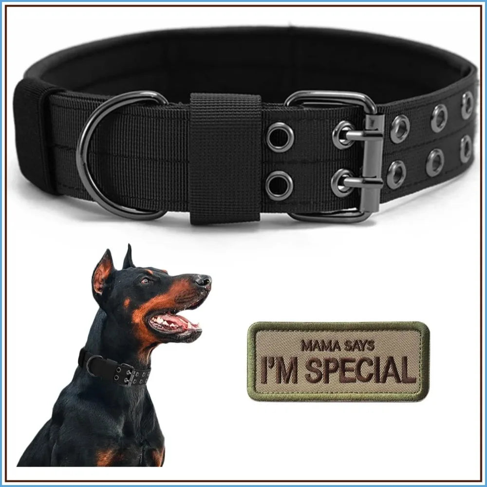 Adjustable Military Dog Collar