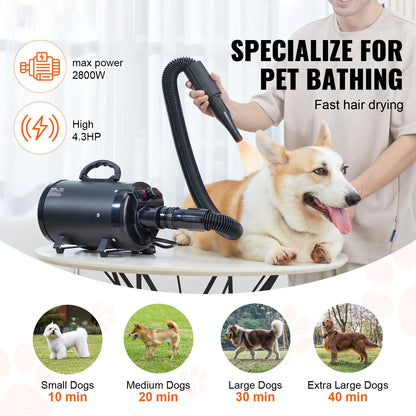 2.7HP Dog Blow Dryer