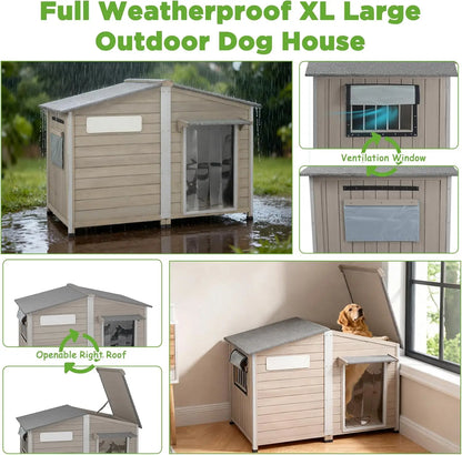 Large Doghouse - Outdoor/Indoor