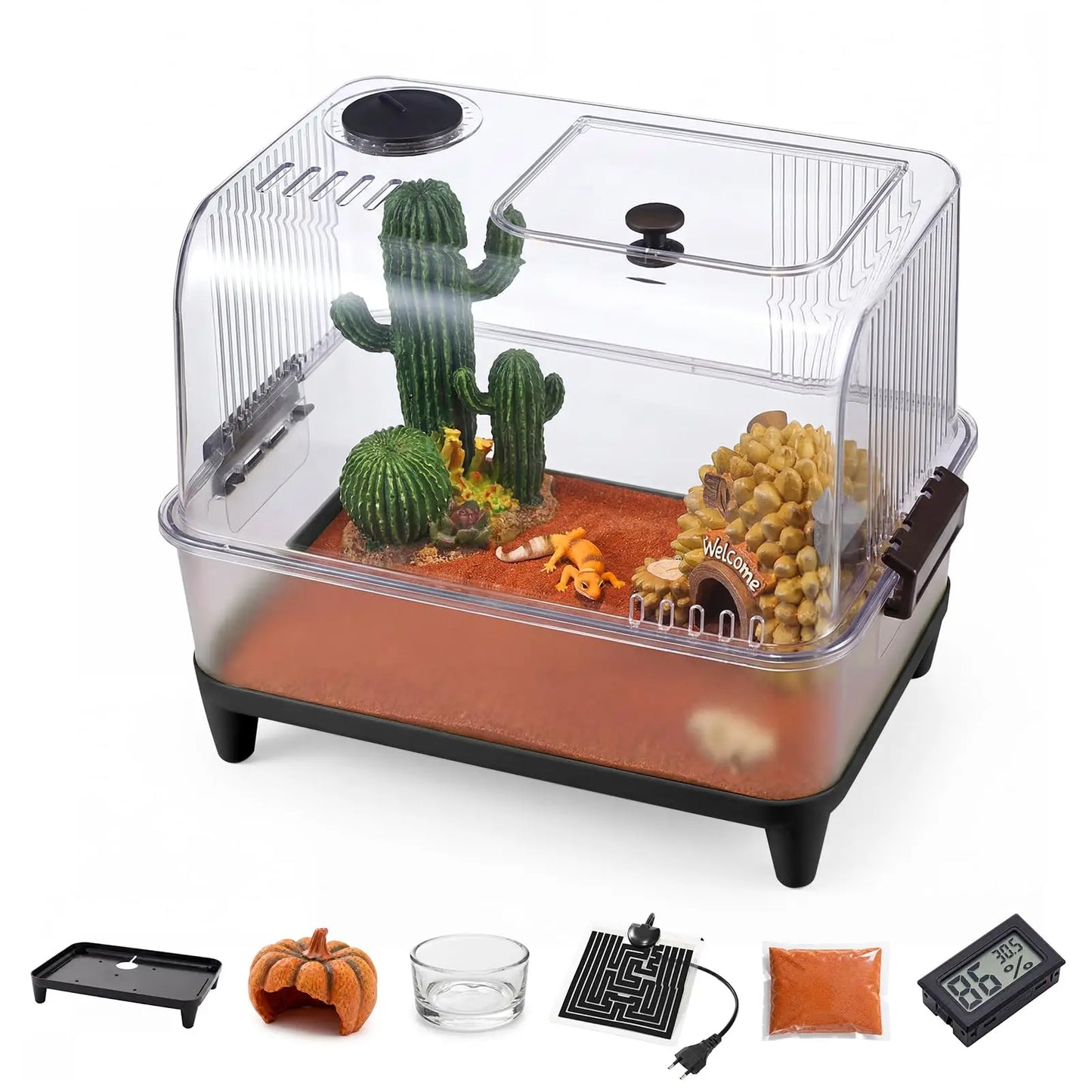 Reptiles Terrarium Kit w/Lid