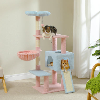 Multi-Level Flower Cat Tree