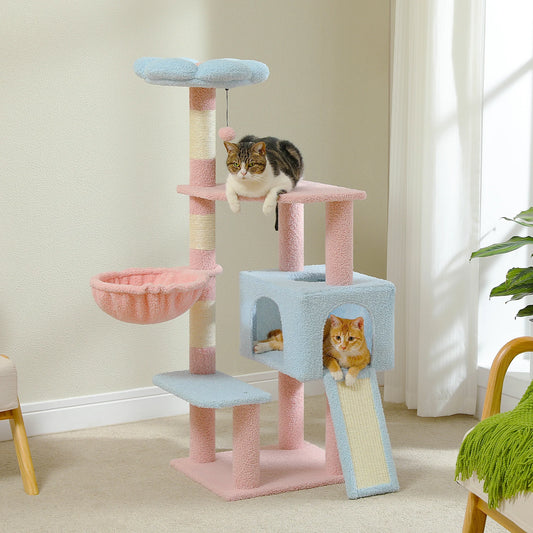 Multi-Level Flower Cat Tree