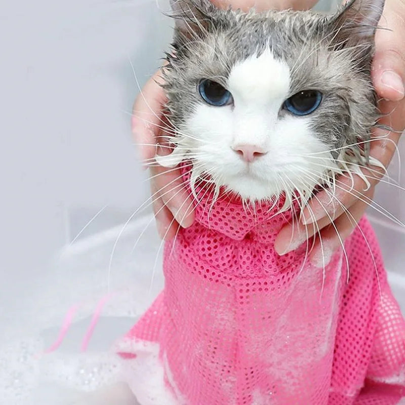 Cat care shower bag