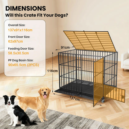 Heavy Duty Crate, Steel Kennel