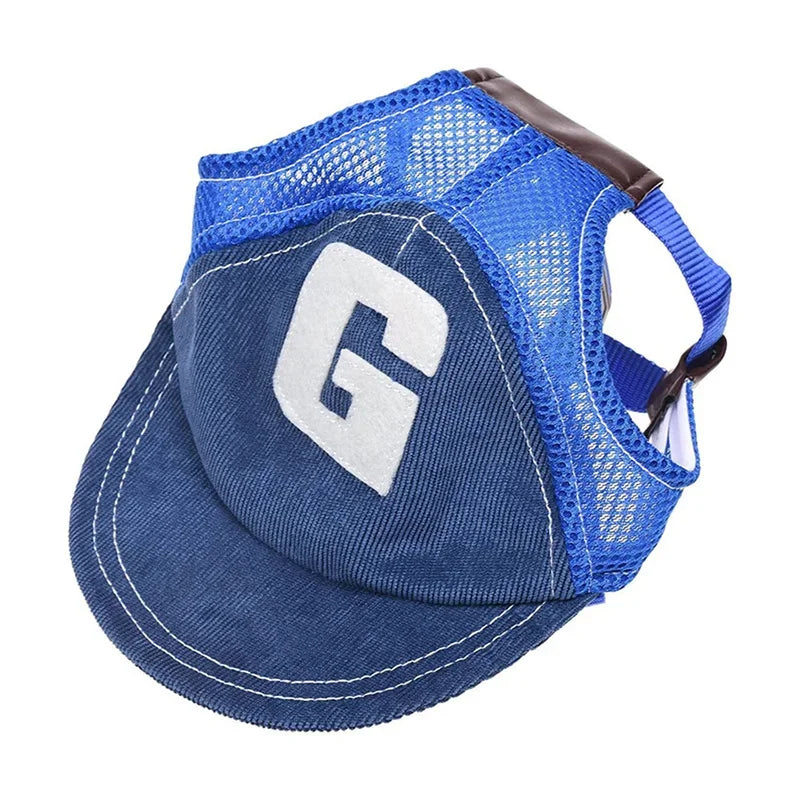 Sunscreen Baseball Cap w/Ear Holes
