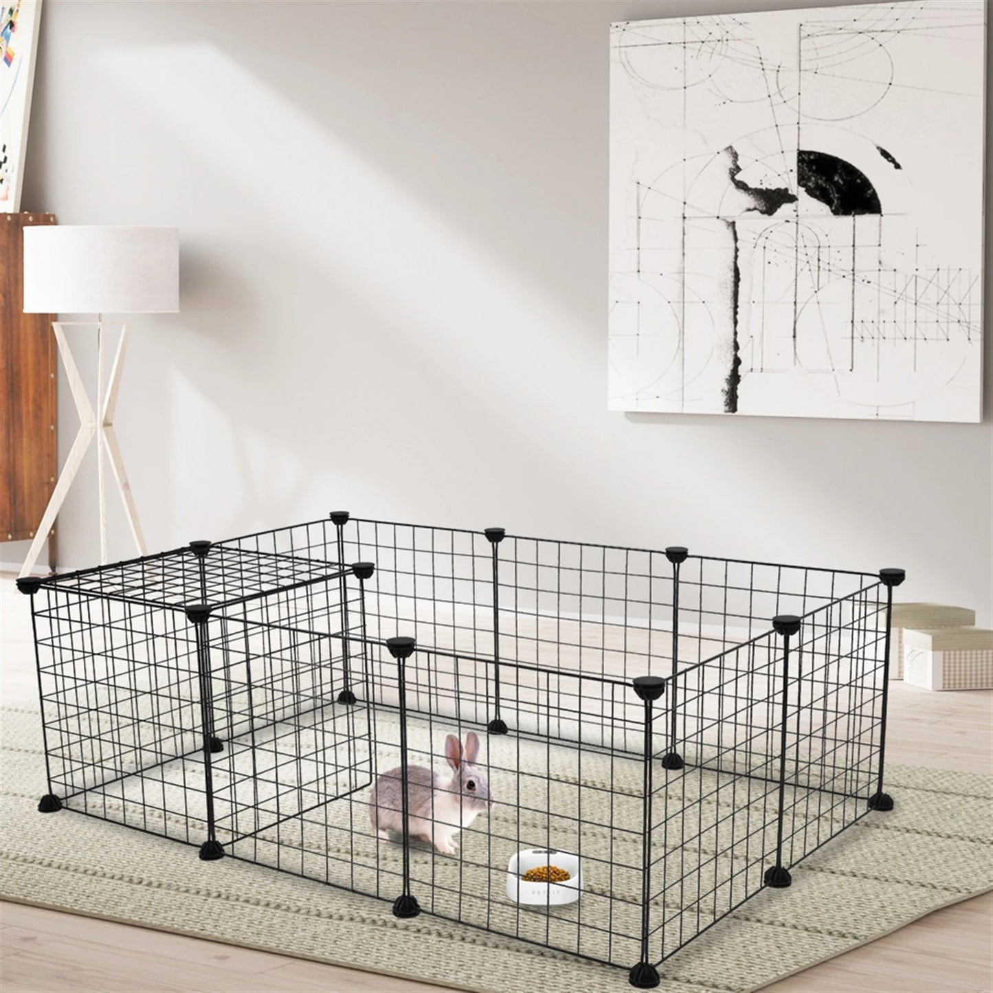 Small Metal Indoor Animal Cage