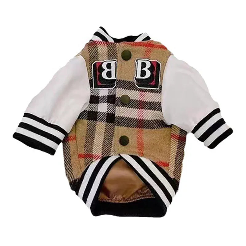New Thick, Warm, Soft, Plaid Fashion Coat