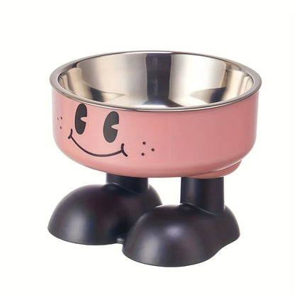 Elevated Food, Water Stainless Steel Bowls