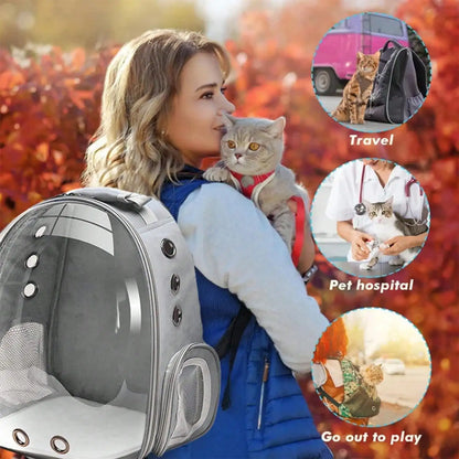 Pet Backpack for Travel & Outdoors