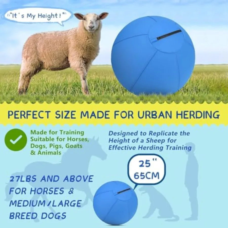 25" Herding Ball for Dogs and Horses