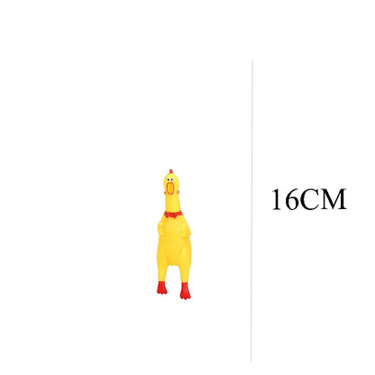 Squeaky Screaming Chicken Toy