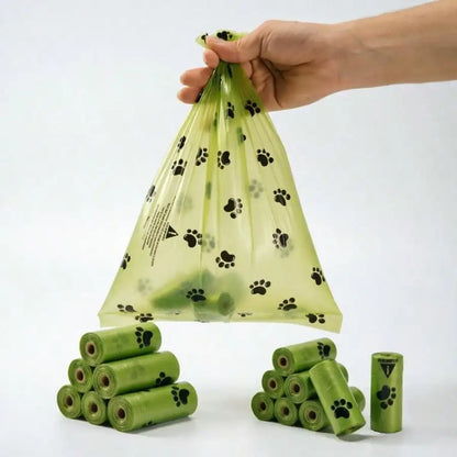 Cute Animal Print Dog Poop Bags - 10 Rolls 150 Counts