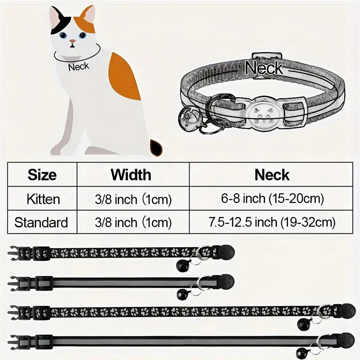Cat Reflective Pet Collar