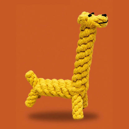 Rope Knot Grinding Hand-Woven Animal