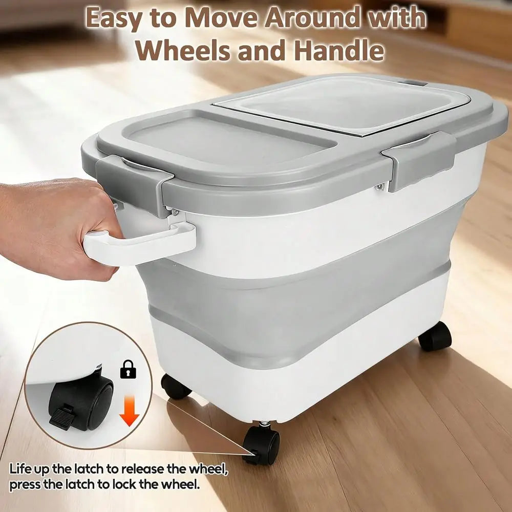 Medium Sized Pet Dog Food Storage Container