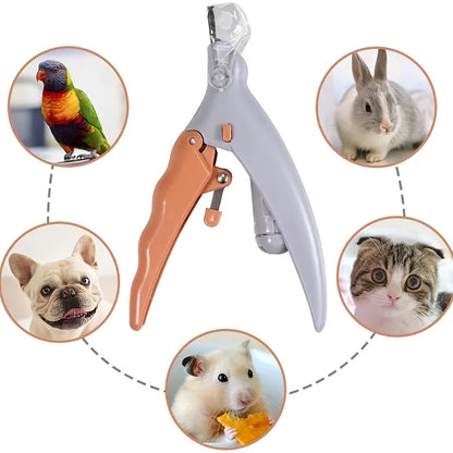 Pet Nail Clipper, Trimmer w/Steel Blades