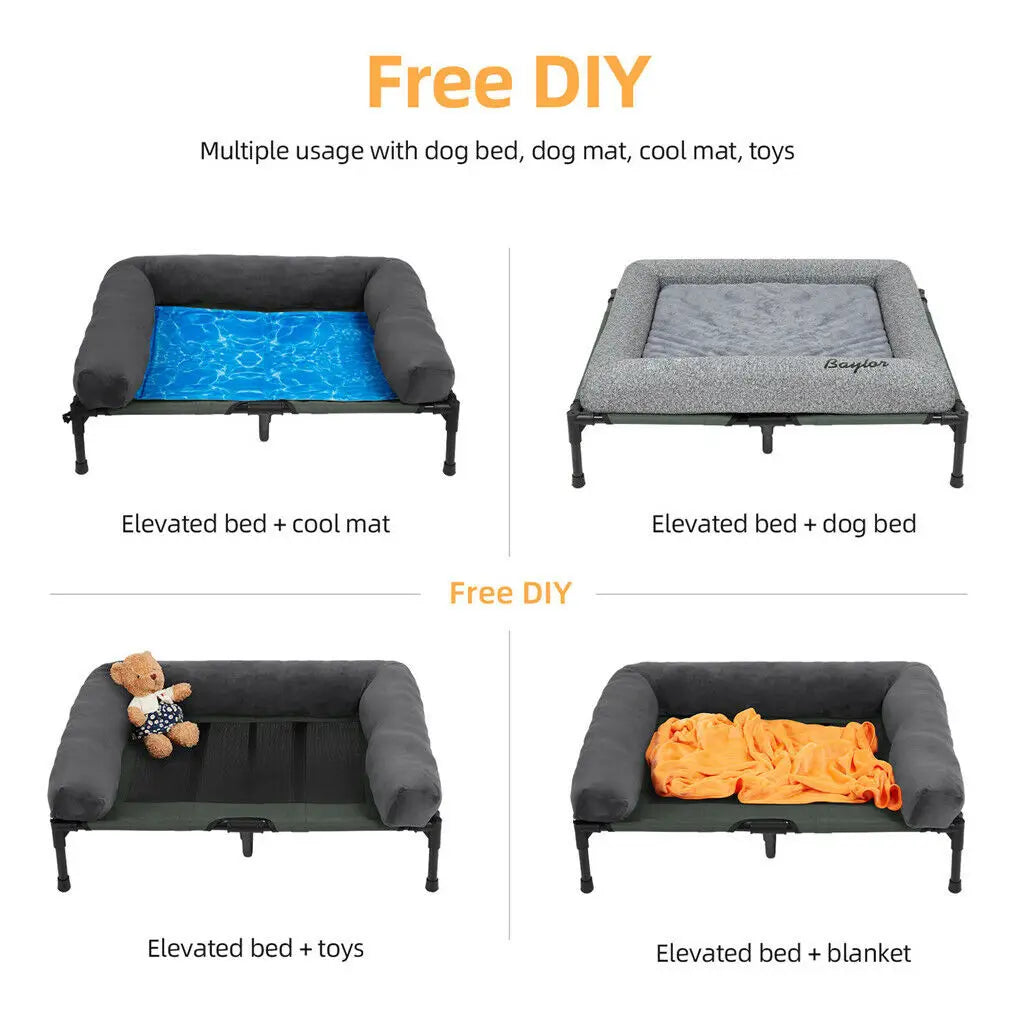 Elevated, Indoor & Outdoor Dog Bed