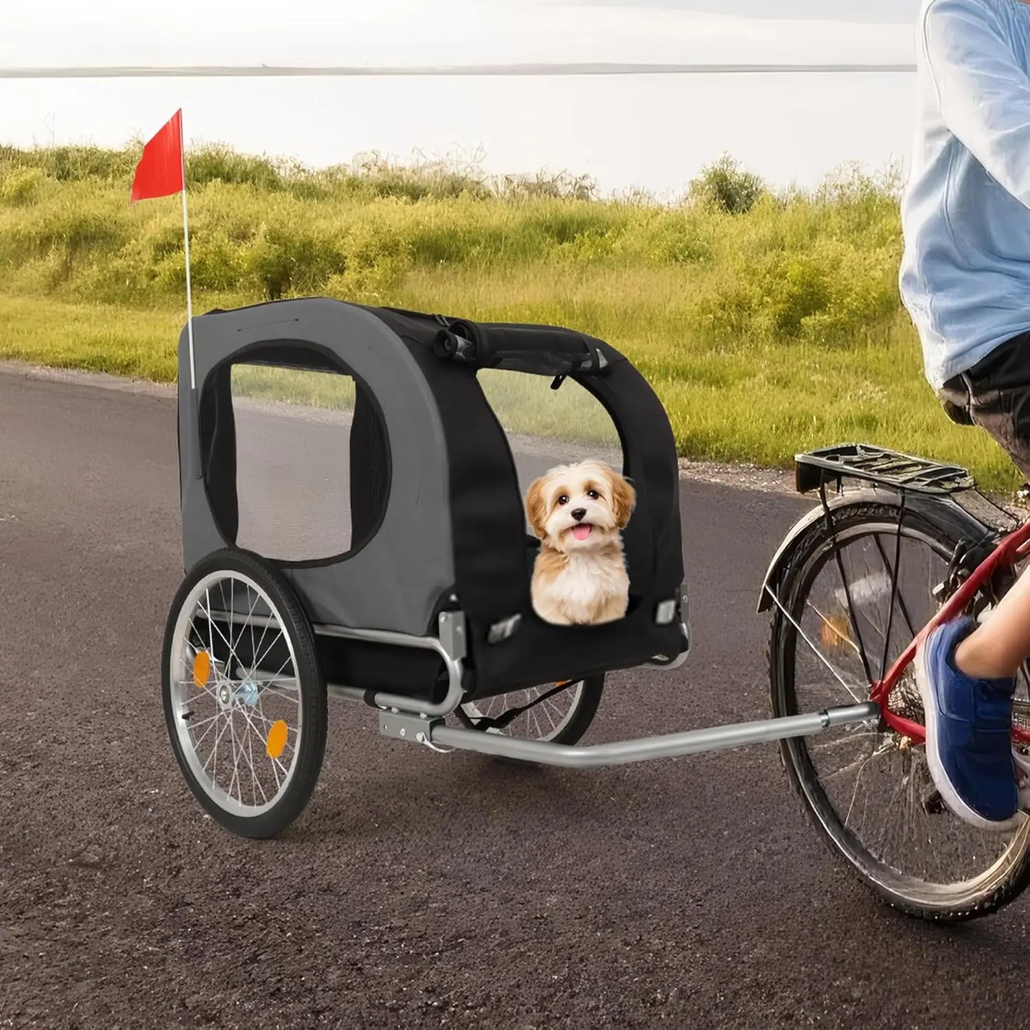 Water Resistant Steel Bike Trailer