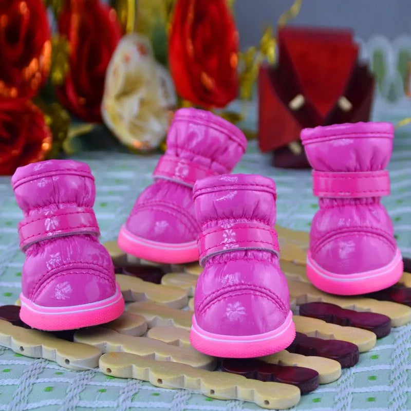 Small Dog Warm Waterproof Shoes