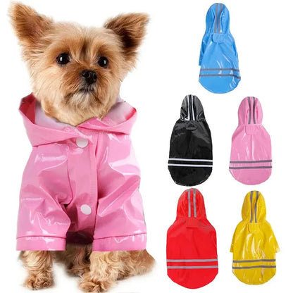 Summer Outdoor Puppy Rain Coat