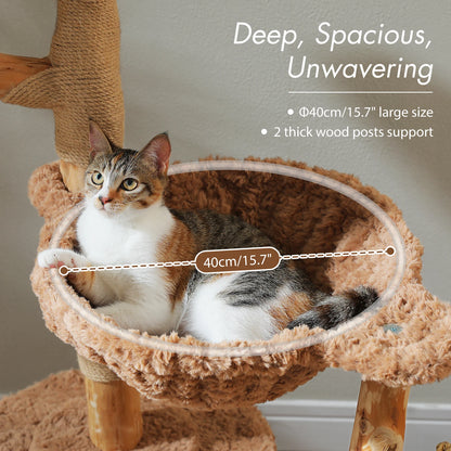 Large Tree Tower with Sisal Scratching Post