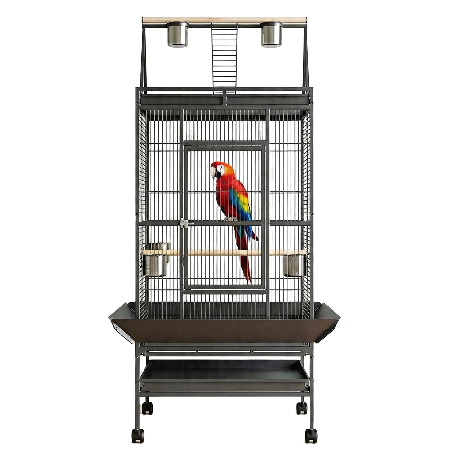 69" Extra Large Bird Cage with Rolling Stand