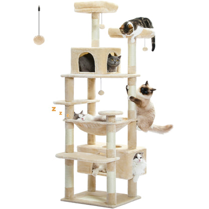 Large Indoor Tree and Tower w/Scratching Post