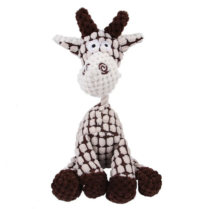 Plush Squeaky Puppy Interactive Chew Toys