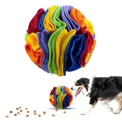 Interactive Dog Snuffle Ball, Mental Stimulation