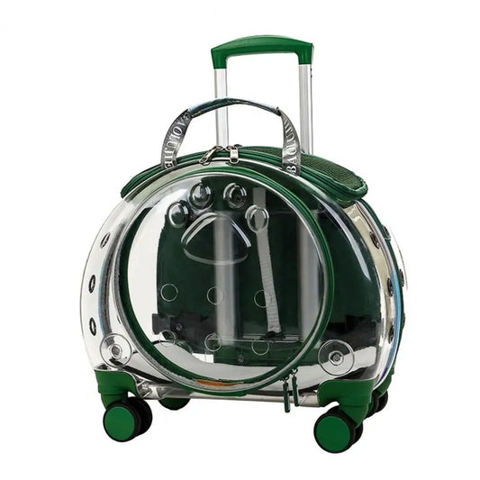 Clear Ventilation Pet Trolley Case