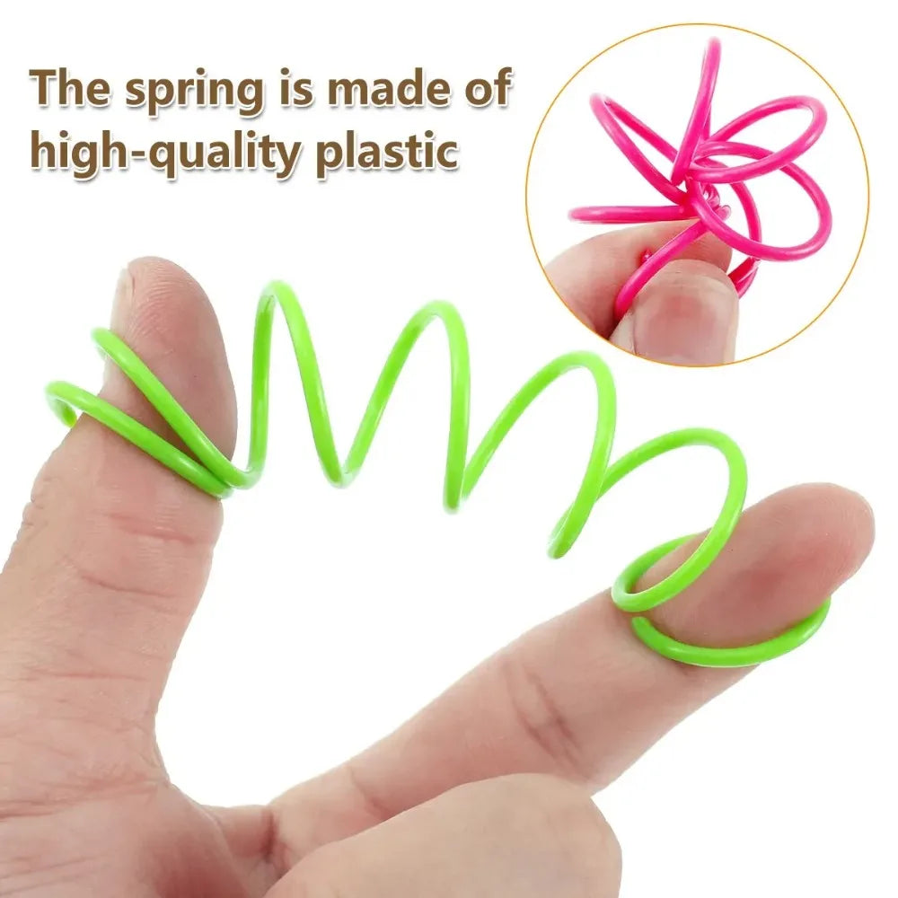 12PCS 12Colors Cat Spring Toys for Indoor Cats