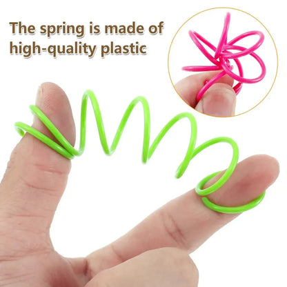 12PCS 12Colors Cat Spring Toys for Indoor Cats