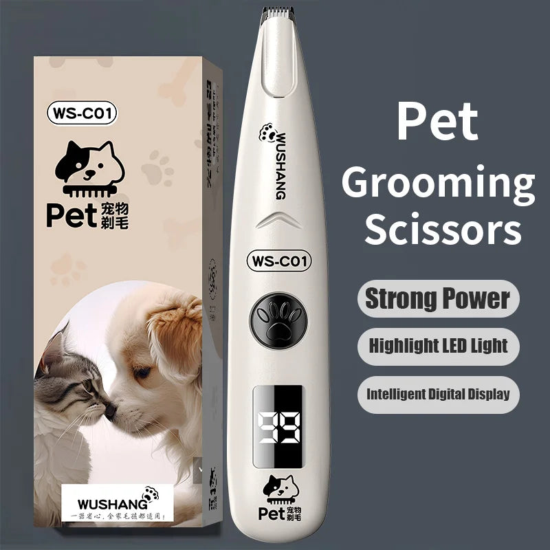 Waterproof Electric Groomer with LED Light