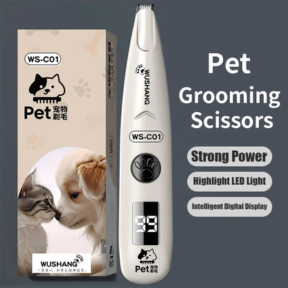 Waterproof Electric Groomer with LED Light