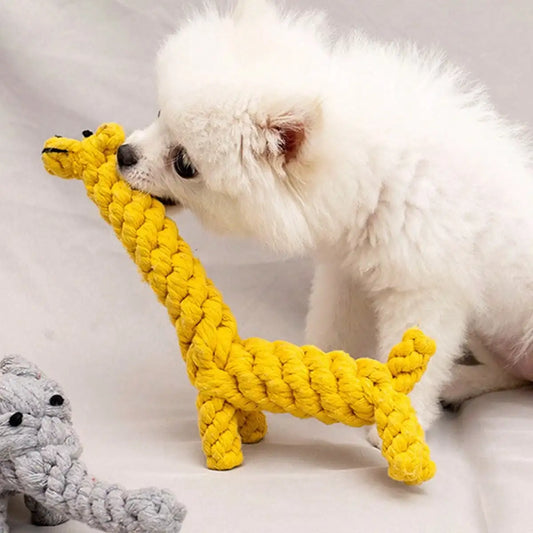Rope Knot Grinding Hand-Woven Animal