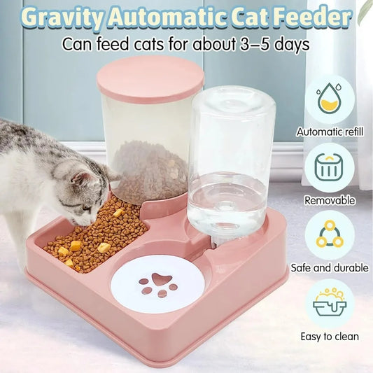 Large Capacity Food Bowl, Storage Dispenser