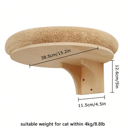39.4In Wall-Mounted Cat Roped Bridge