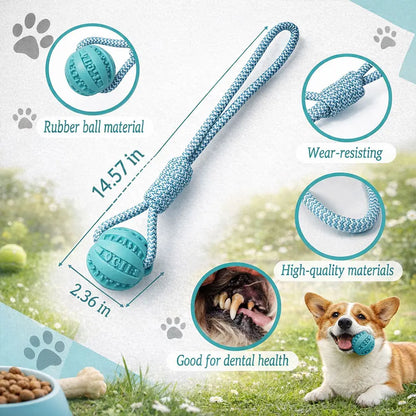 1pc Light Blue Durable Dog Chew