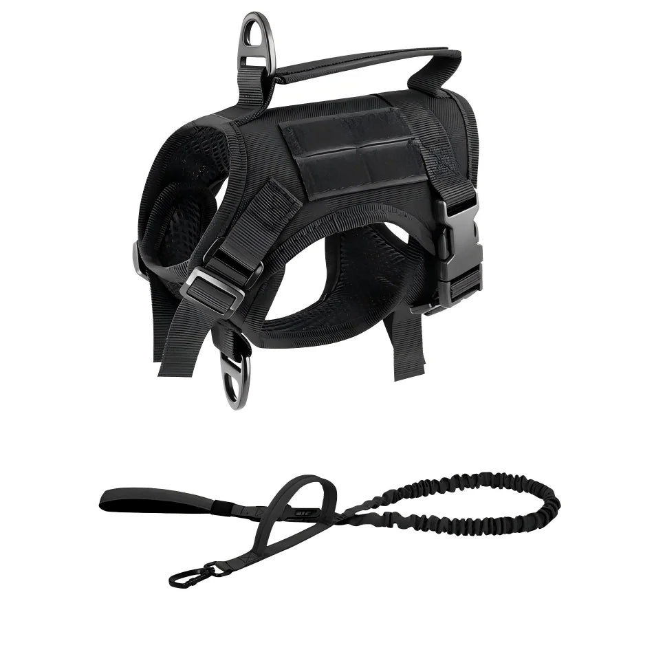 Tactical Cat Harness Vest and Leash Set
