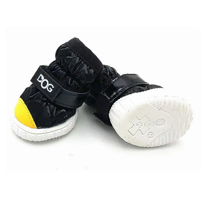 4 Pc Waterproof Boots for Small Dogs