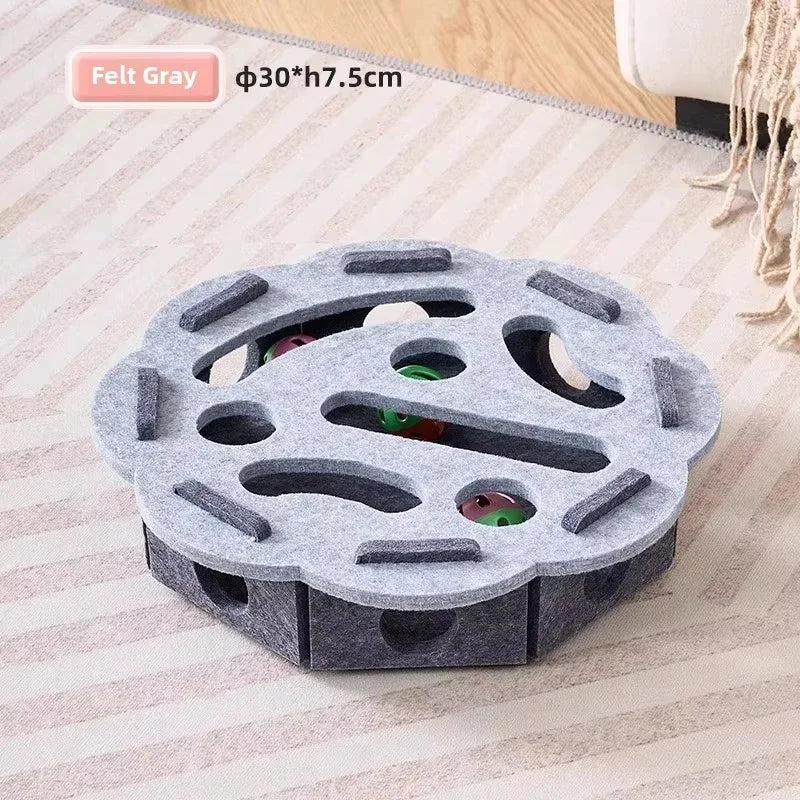 Felt Puzzle Exercise Box w/Ball