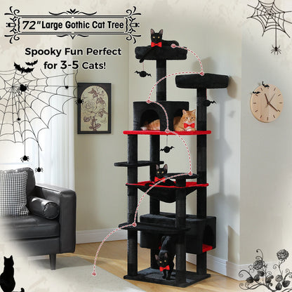 Large Indoor Tree and Tower w/Scratching Post