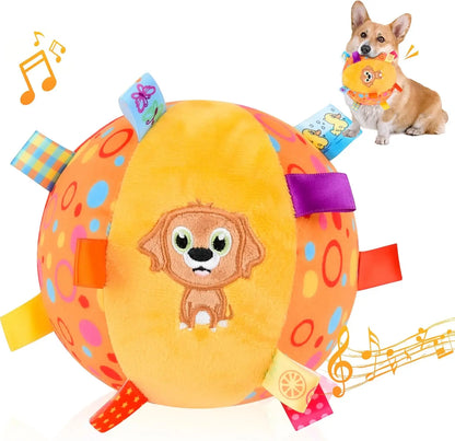 Interactive Sound-Making Ball Toy w/Labels