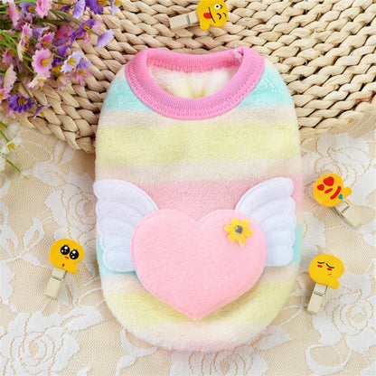 Cute Print Tea Cup Dog Sweater