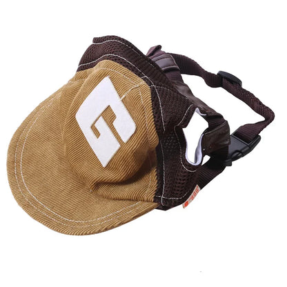 Sunscreen Baseball Cap w/Ear Holes