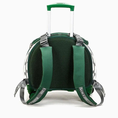 Clear Ventilation Pet Trolley Case