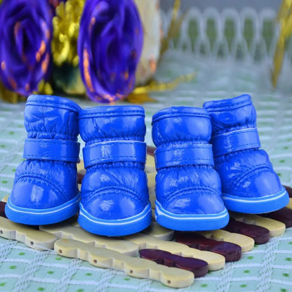 Small Dog Warm Waterproof Shoes