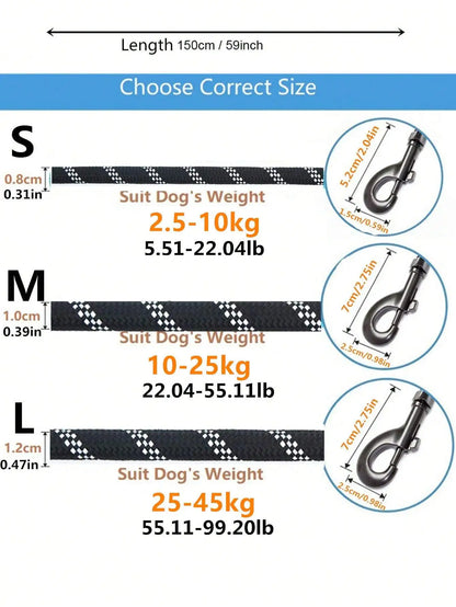 Reflective Nylon Pet Leash